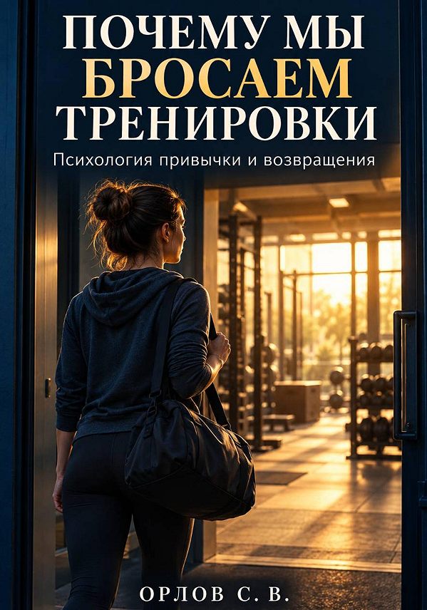 Обложка книги Почему мы бросаем тренировки. Психология привычки и возвращения